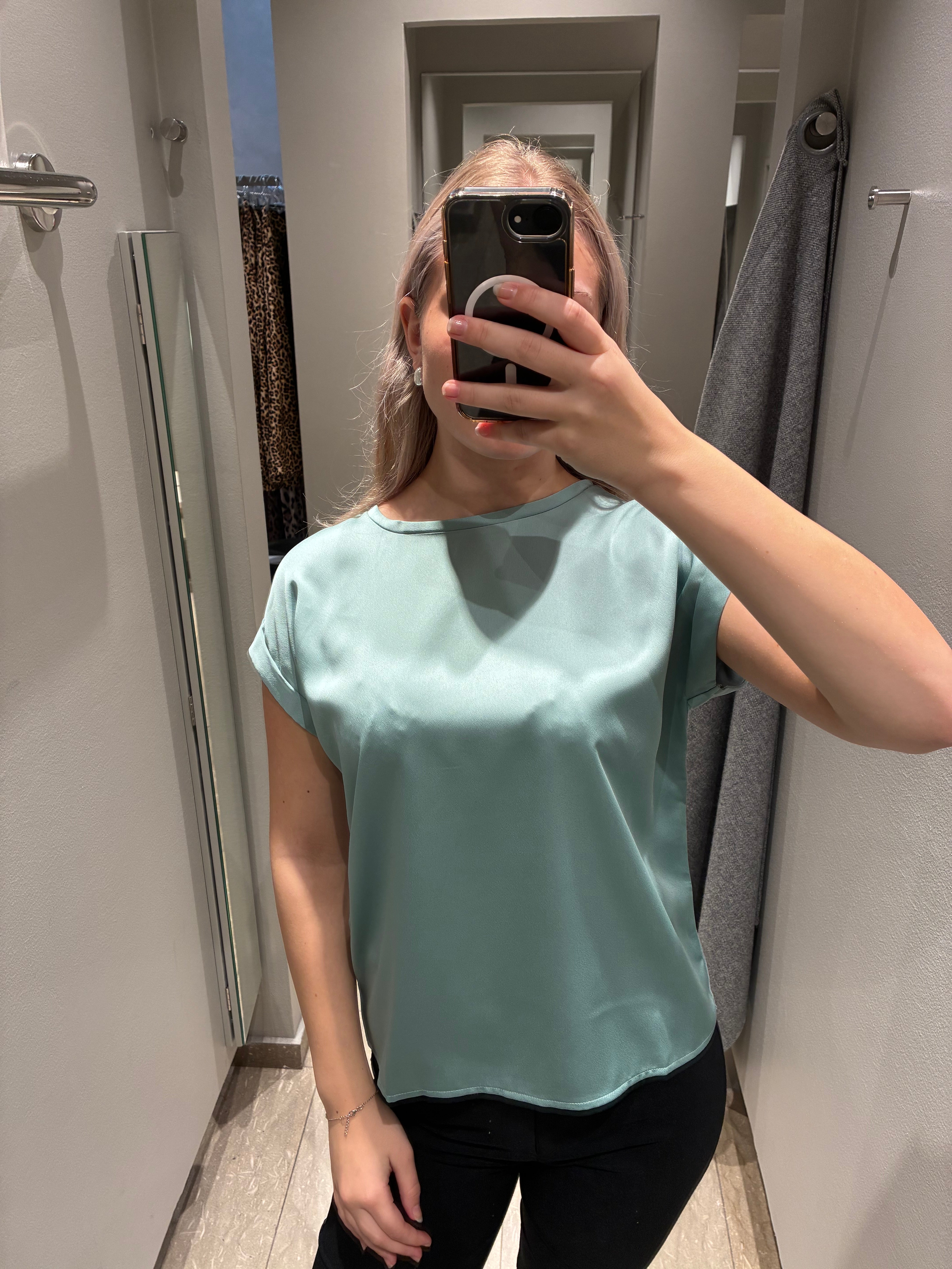 VIELLETTE Top - Blue Surf